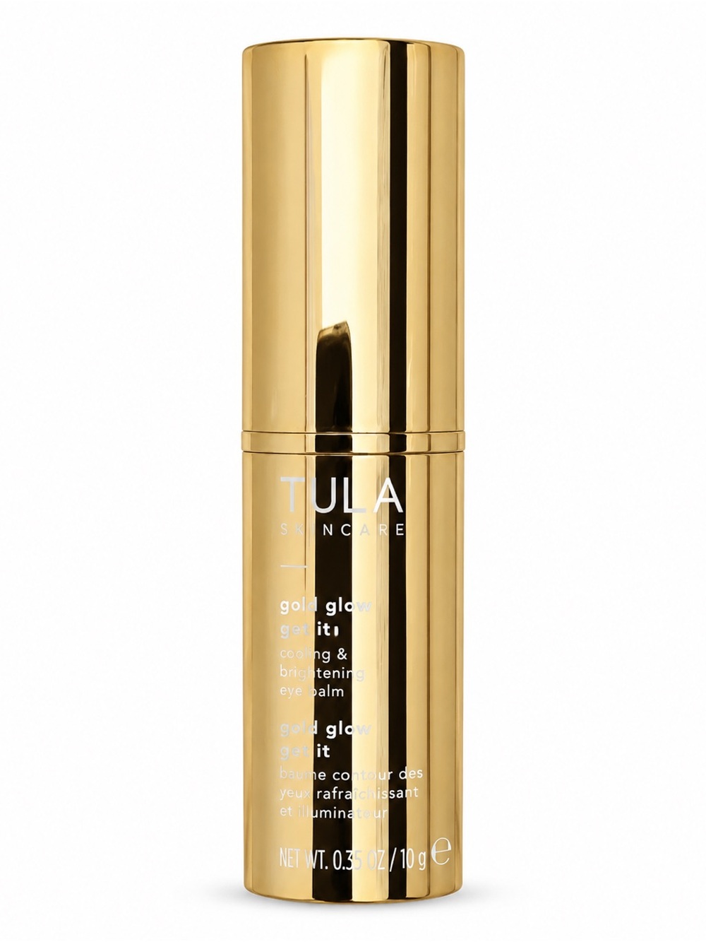 NWOB TULA Gold Glow Get It Cooling & Brightening Eye Balm